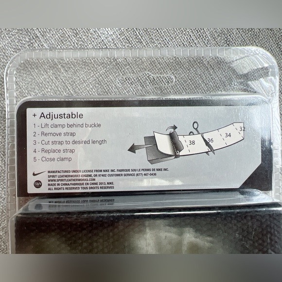 Men's Nike 3 Pack 38 mm Webbed Belts - Picture 5 of 6